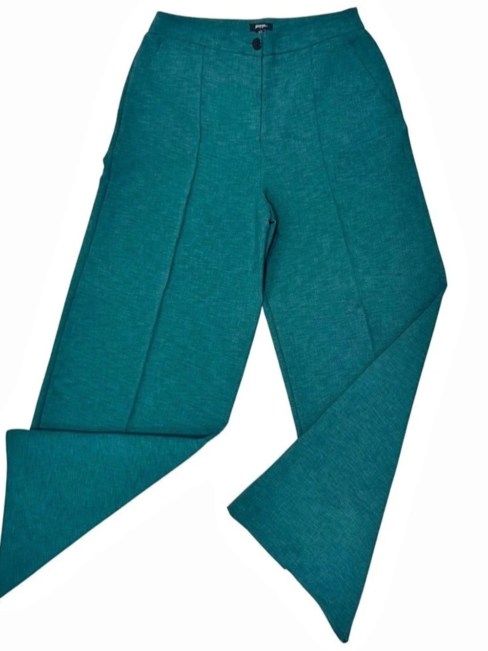 Nasty Gal Wide Leg Pants in Turquoise Green US 10 - Like New!